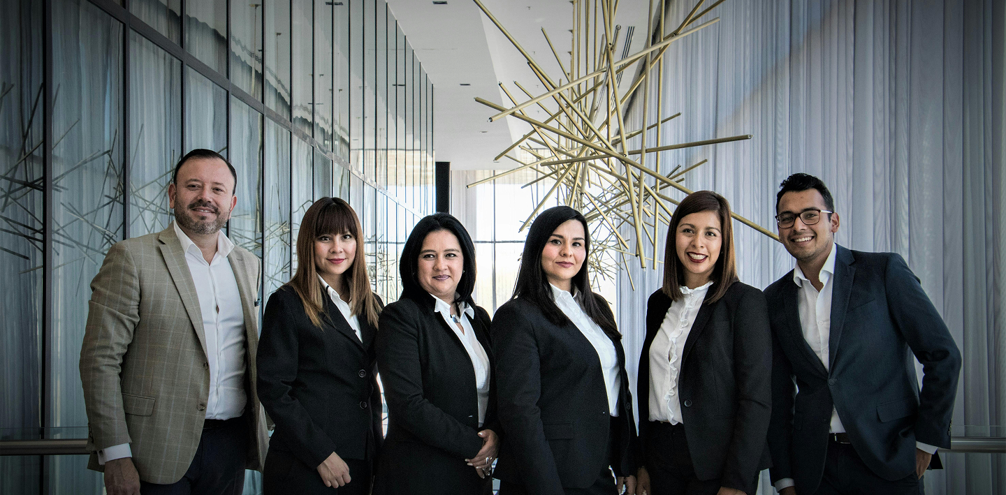 Healthy team in a meeting